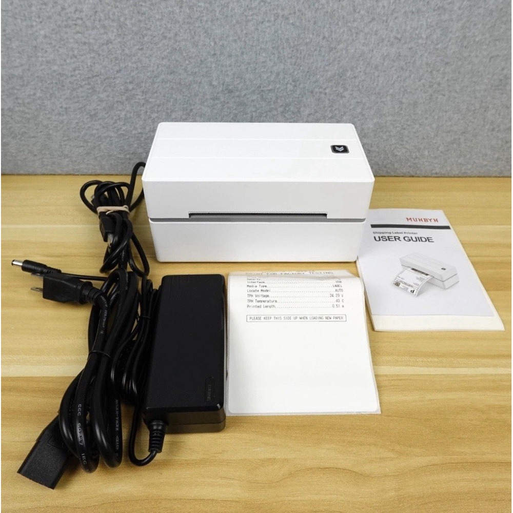 Munbyn Thermal Label Printer Wired ITPP130 White Good
